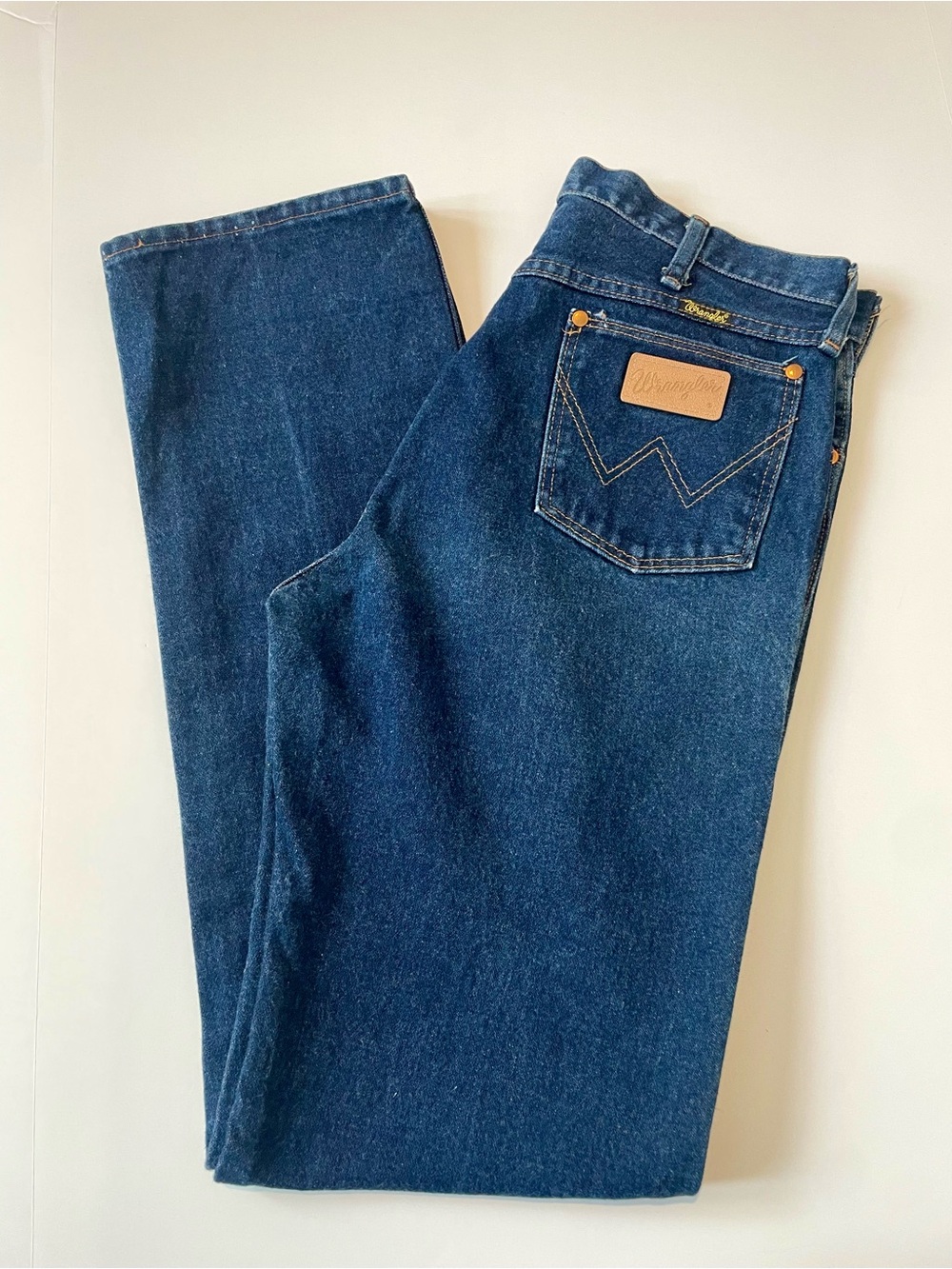 Vintage 1970s Wrangler 13MWZ Cowboy Cut Men's Jeans Made in the USA